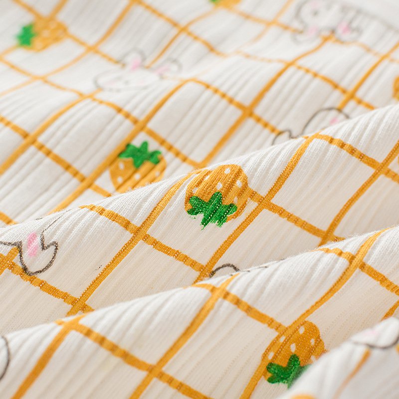Quần Lót Nữ Họa Tiết Thỏ Baby Hottrend, Màu Sắc Vàng Mới Lạ, Đính Nơ Xinh Xắn  - Subo Shop