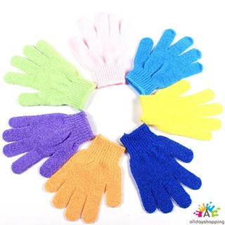 1 Pair Bath Gloves Exfoliating Mitt Glove For Shower
