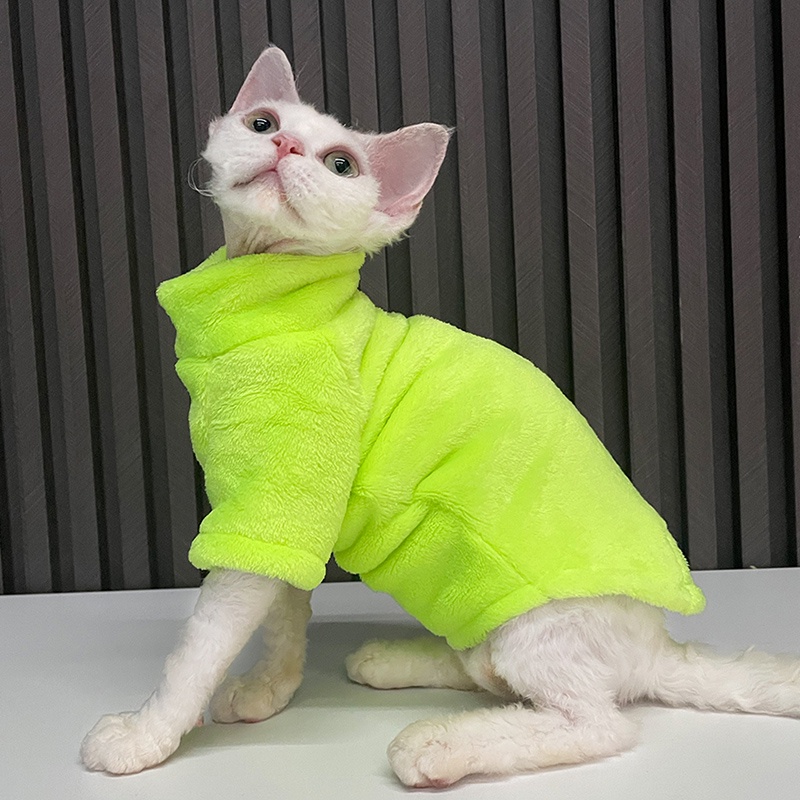 Trang PhụC Giữ ẤM MùA Đông MềM MạI Cho Thú Cưng Sphynx