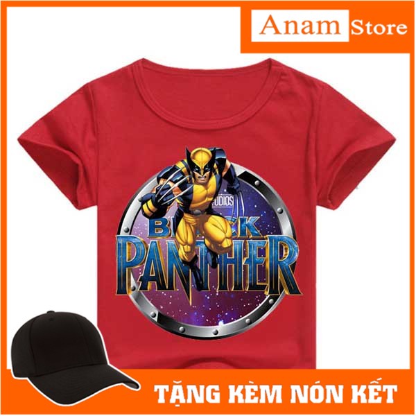 Áo thun cho bé NGƯỜI SÓI đủ size đủ màu Anam Store