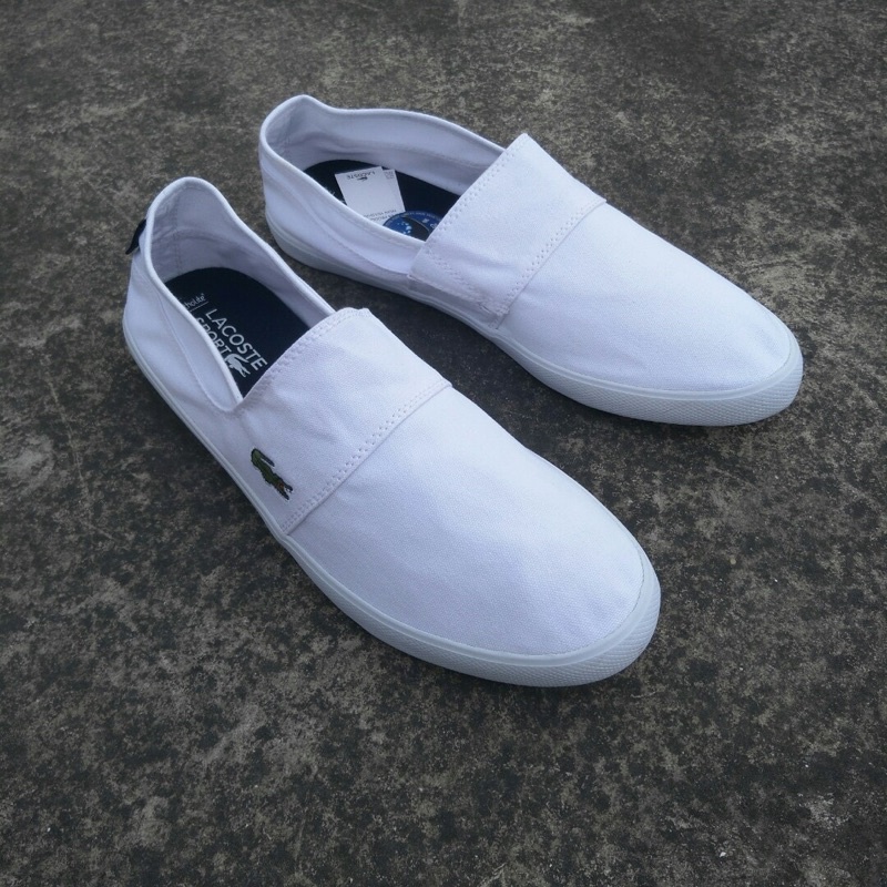 Giày lười vải cho nam và nữ thương hiệu Lascoste cao cấp