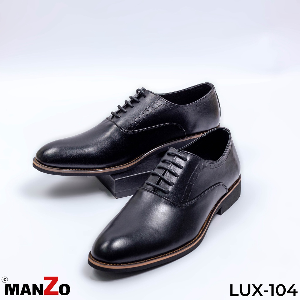Giày Oxford nam cao cấp - Giày công sở da bò sang trọng - MANZO LUX 104 - Manzo Store