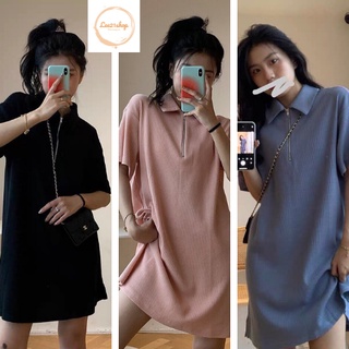 Váy polo nữ xuông,đầm công sở dáng dài0