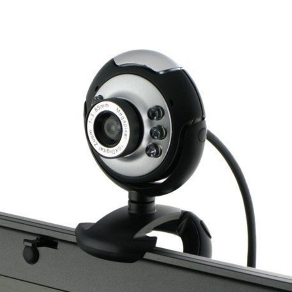 Webcam 10X Lzdjhyke1 USB 2.0 Kẹp Máy Tính Có Micro Cho PC