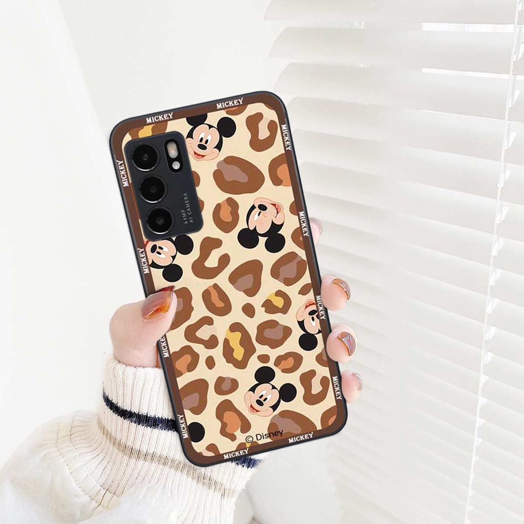 Ốp lưng điện thoại Oppo Reno6 / Reno6 Z 5G / Reno 6 hình mic key min nie mouse thời trang, vỏ ốp rẻ đẹp