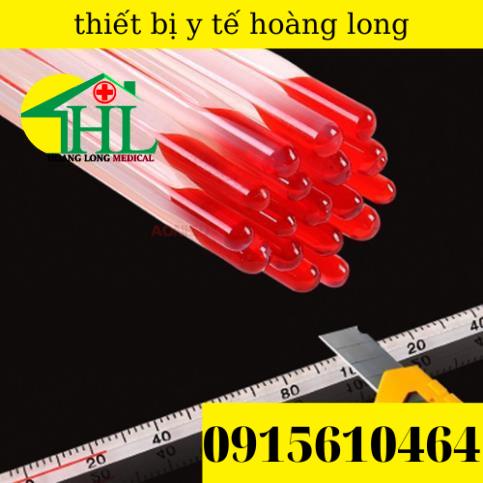 [Combo 10 cái ] Nhiệt Kế Thủy Ngân 200 Độ - Cây Đo Nhiệt Độ Nước
