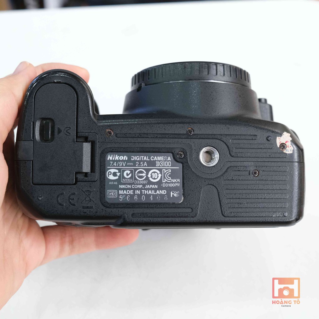 Máy ảnh Nikon D3100 kèm lens hàng cũ đẹp