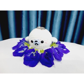 Móc khóa hải cẩu móc len - Amigurumi seal🦭