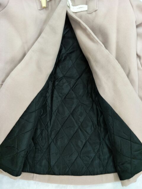 Áo dạ nút gỗ QC xinh