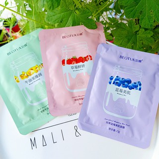 Mặt nạ dưỡng ẩm giúp mềm da tinh chất sữa trái cây