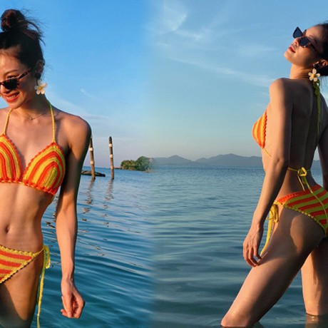 Bikini Đan Móc Tua Rua Phong Cách Thái Lan