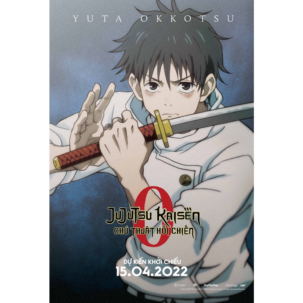 POSTER CHÚ THUẬT HỒI CHIẾN