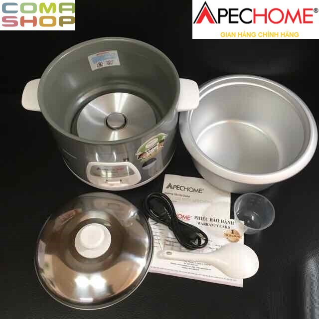 APH-15RC - NỒI CƠM ĐIỆN NẮP RỜI CHỐNG DÍNH APECHOME 1.5L (4-5 NGƯỜI ĂN) – BẢO HÀNH CHÍNH HÃNG 12 THÁNG | BigBuy360 - bigbuy360.vn