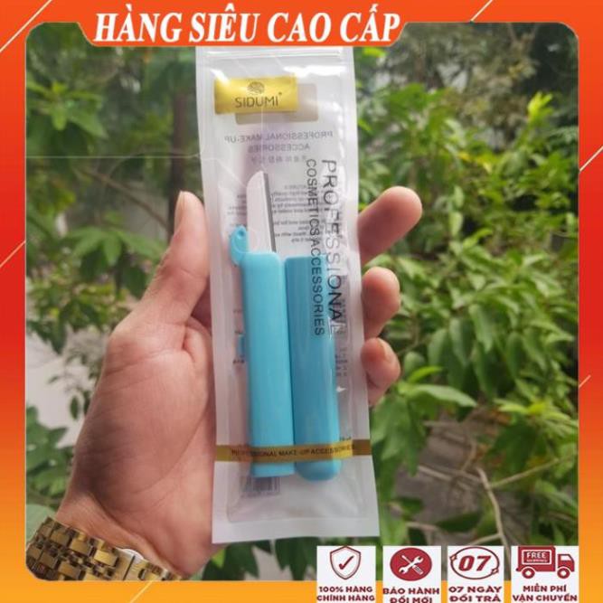 [FreeShip - HÀNG SIÊU CAO CẤP] Sét 2 dao cạo lông mày đa năng đẹp/ Dao cạo lông vùng kín, lông mặt, lông nách xịn Sidumi