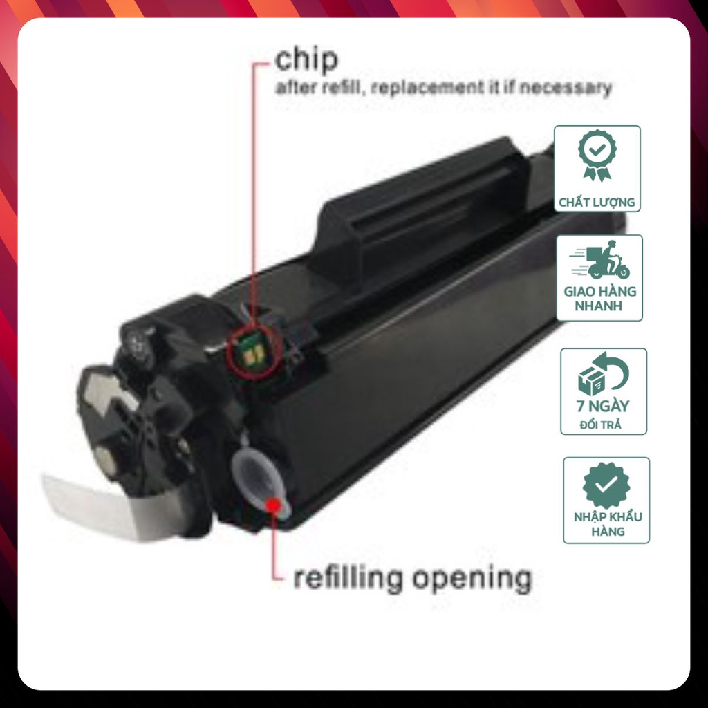 HỘP MỰC MÁY IN HP M125a - M125FW - M125nw- M125A - M126 - M127 - M127FW - M201 - M225 MFP - 83A