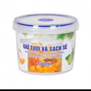 Hộp thực phẩm tròn 500ml 2512 song long