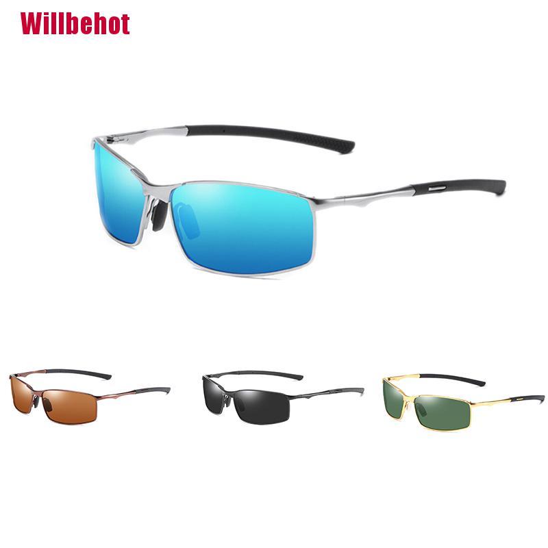 [Willbehot] Polarized Sunglasses Men Driving Mirror Color Night Vision Goggles Eyeglasses [Hot]