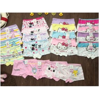 Sale 4 quần Sịp đùi cotton mẫu hello kitty cho bé
