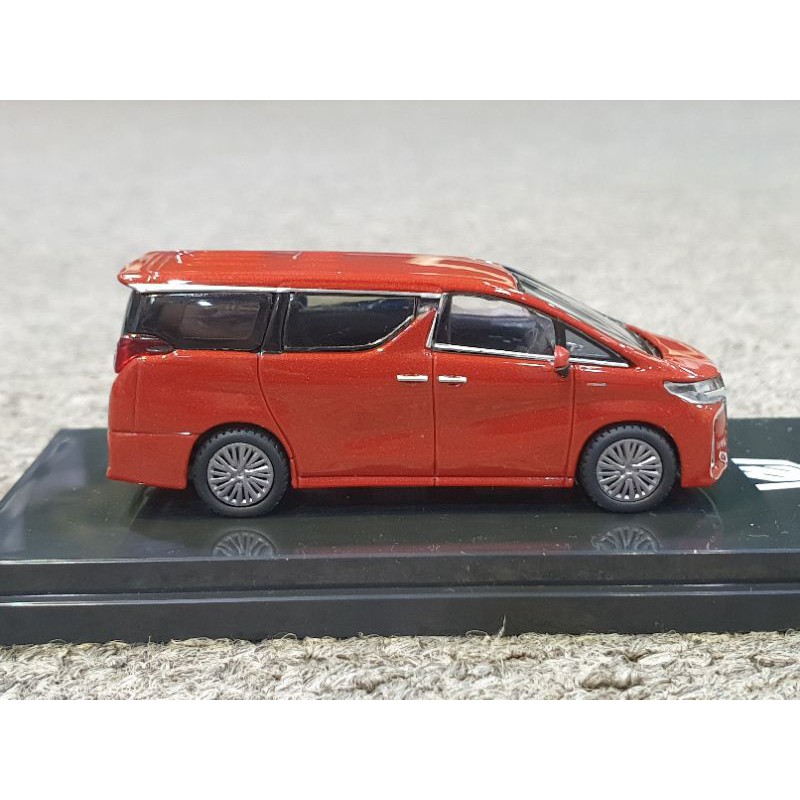 Xe Mô Hình Toyota Alphard Hybrid (H30W) 1:64 Hoppy Japan ( Đỏ )