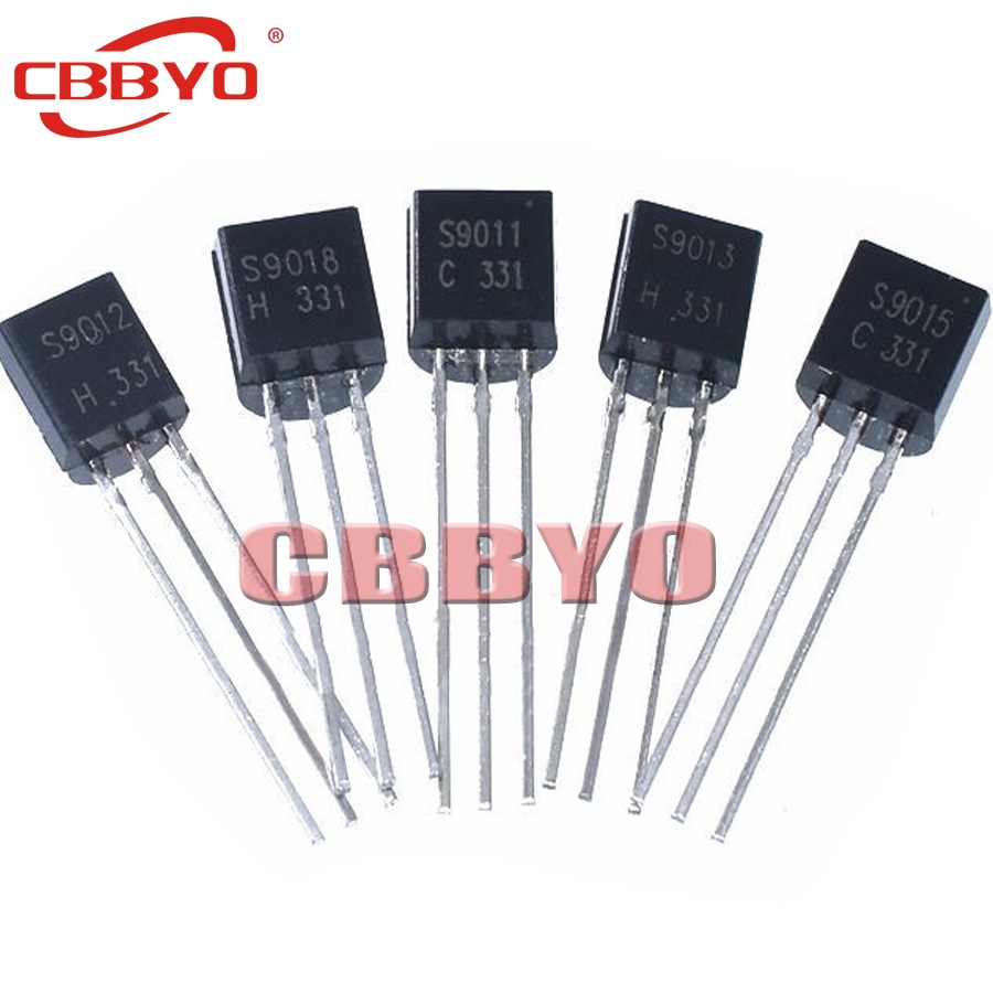Set 100 Linh Kiện Bán Dẫn 2N5401 2N5551 TL431 78L05 2SA970 2SC2240 A970 A2240 TO92 S9012 S9013 S9014 S9015 S9018 SS8050 S8550