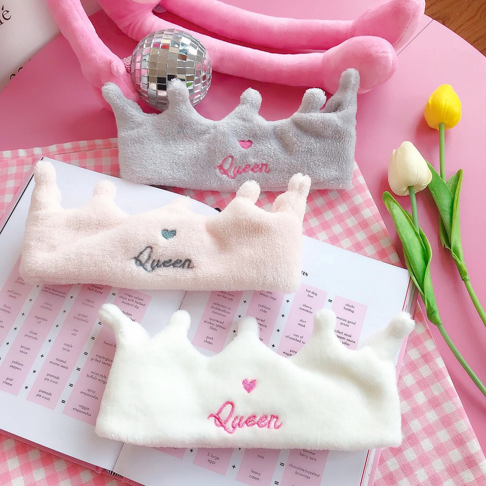 Băng đô vương miện hàn quốc xinh xắn dễ thương cực kì đáng yêu