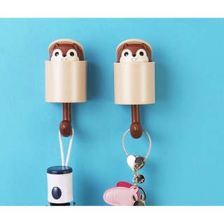 Móc treo đồ hình sói siêu cute chịu lựa 2.5 kg