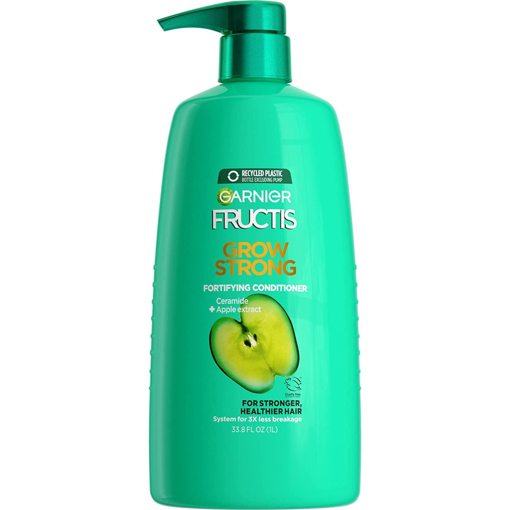 Dầu xả giúp tóc khoẻ Garnier Hair Care Fructis Grow Strong Conditioner 1L (Mỹ)