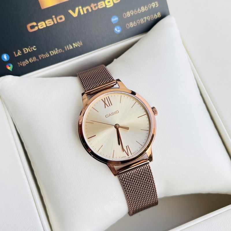 Đồng hồ Casio nữ Ltp-e157mr-9