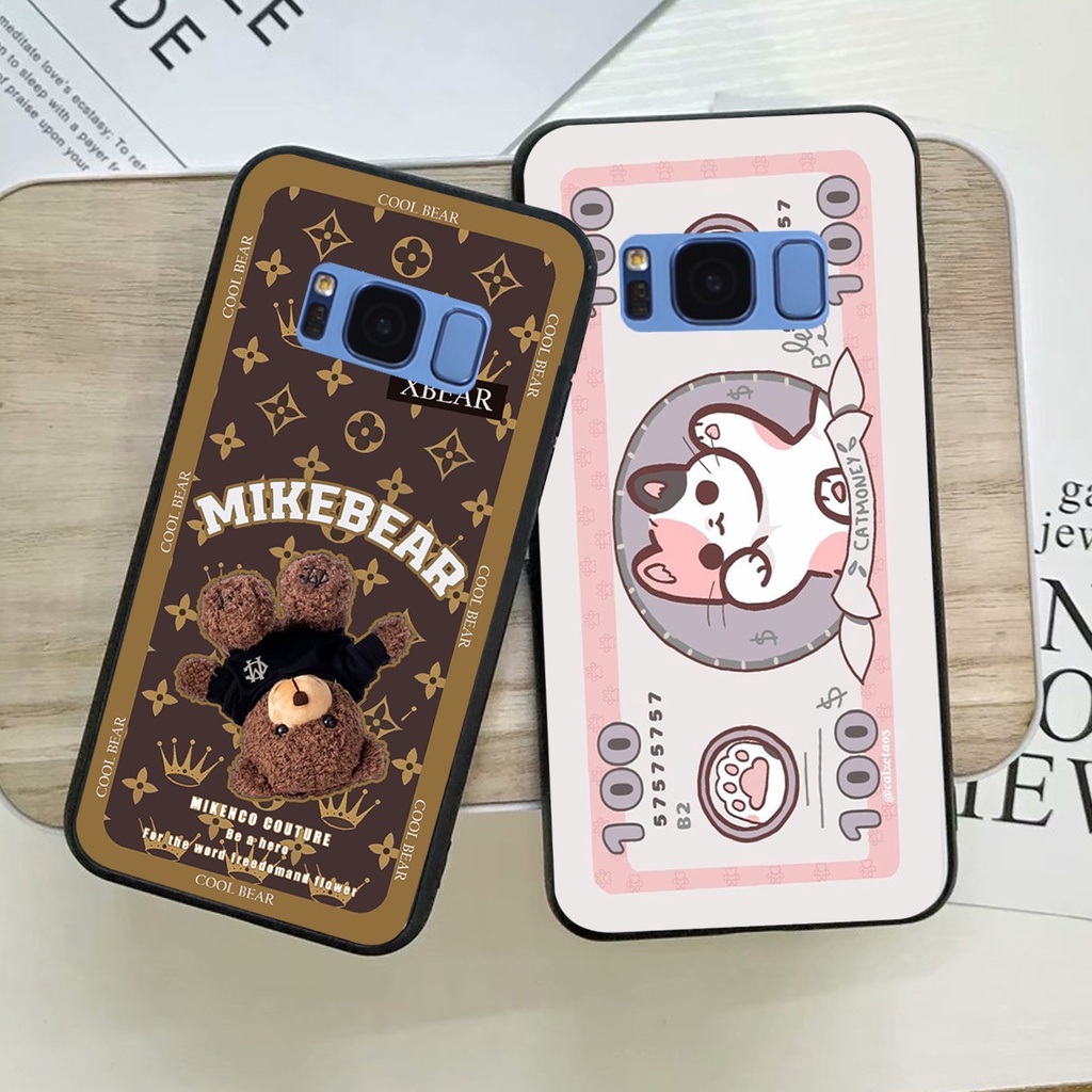 Ốp lưng Samsung Galaxy S8 / S8 PLUS in hình cao cấp mẫu kẻ caro,mikenbe@r siêu hot