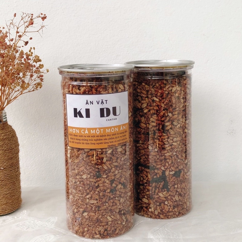 Gạo lứt rong biển 320gr KiDu ăn vặt Cần Thơ ngon bổ rẻ