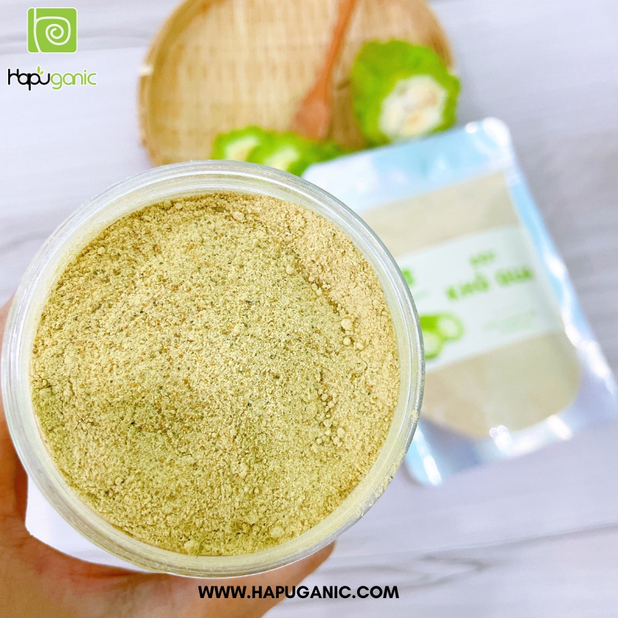 Bột Khổ Qua Từ Thiên Nhiên Nguyên Chất Hapu Organic Mặt Nạ Ngừa Mụn Giảm Thâm Nám