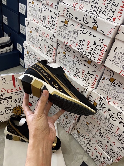 GIÀY SLIPON DG CÁO CẤP- GIÀY DG THỂ THAO FULLBOX.