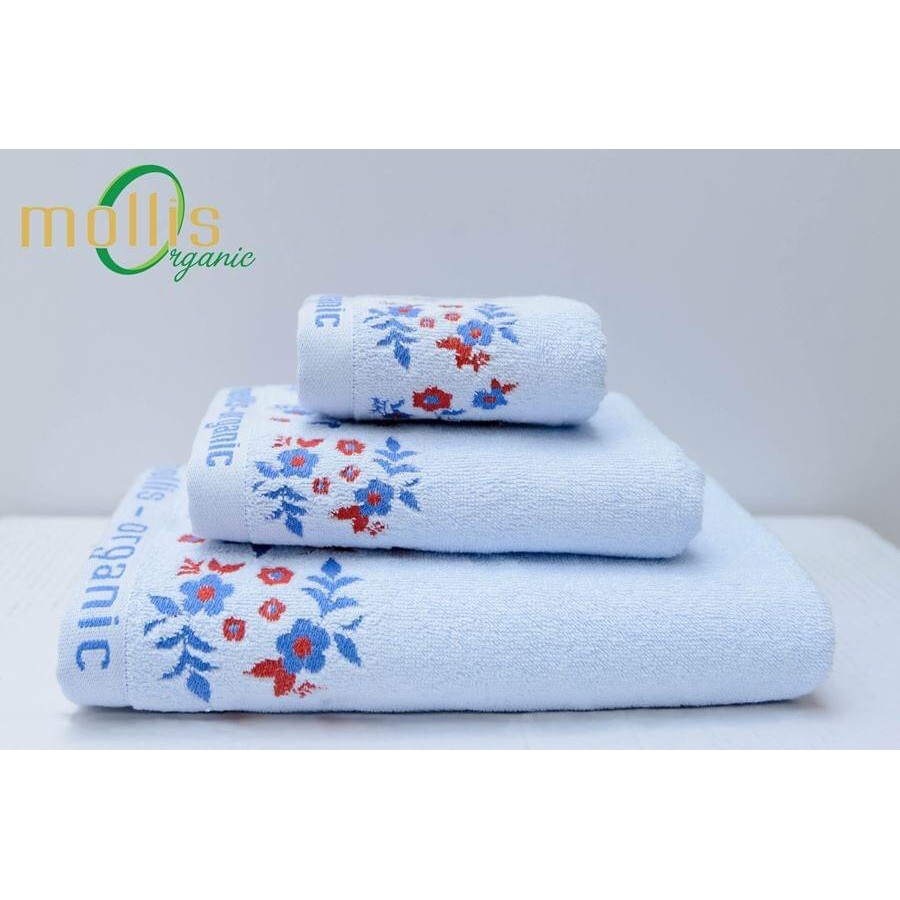 Khăn bông cao cấp Mollis Organic - BM1P 65cm x 130 cm