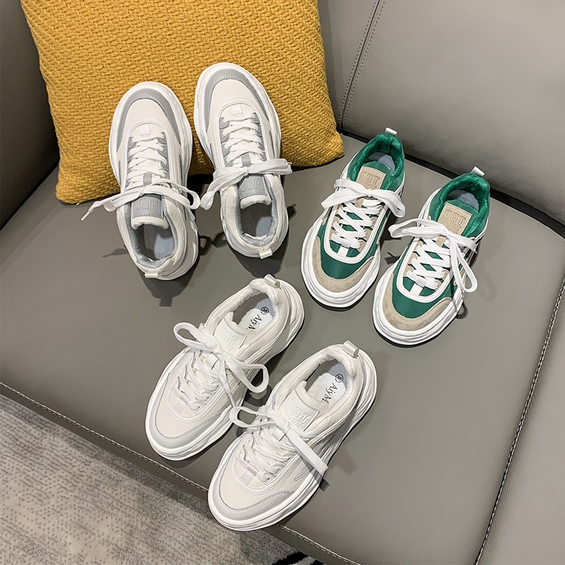 Giày Thể Thao Đế Dày Phong Cách Hàn Quốc Thời Trang Mùa Xuân Dành Cho Nữ 2022