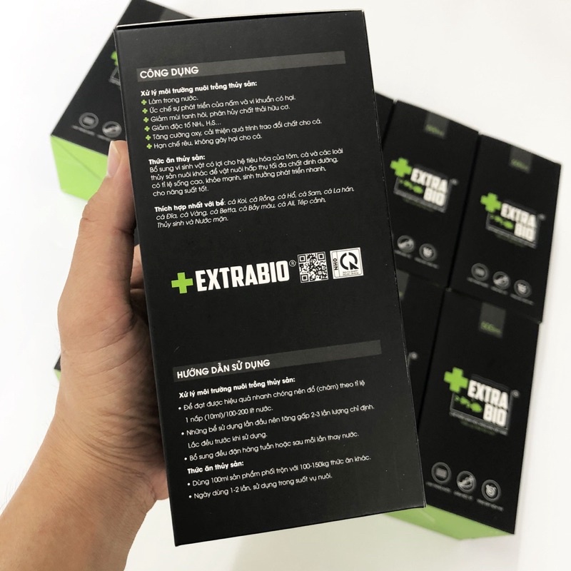 VI SINH HỒ CÁ KOI , BỂ CÁ CẢNH EXTRA BIO GIÚP  LÀM  TRONG NƯỚC  BỂ CÁ