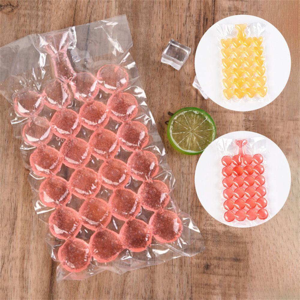 Set 10 Túi Làm Đá Viên Trong Suốt Nhanh Chóng Tiện Dụng Cho Nhà Bếp