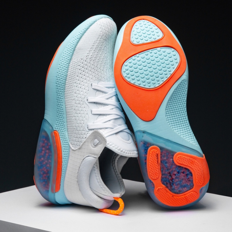 Giày thể thao thông thường cỡ lớn mới cho nam và nữ 36-46, chạy bằng vải bay, chống trượt, chống mài mòn, nhẹ và thoáng khí giày bóng rổ