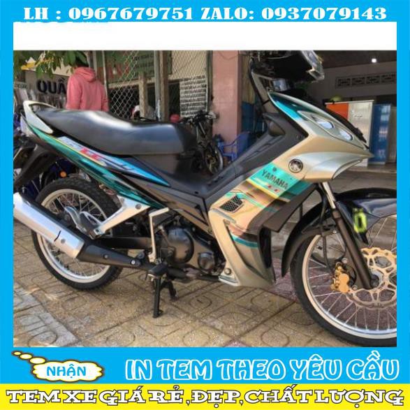 Tem rời ex 2010 in chất liệu decal Crom ko bay màu. Có shop bán Crom giả ae lưu ý.