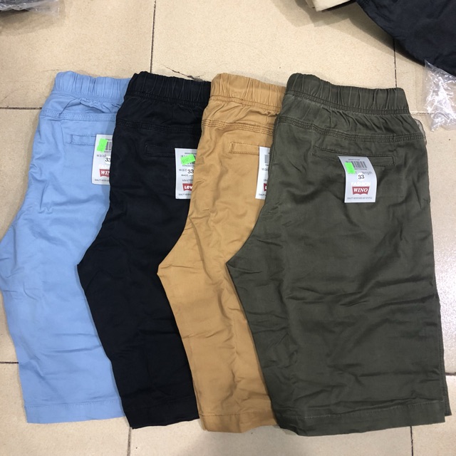 QUẦN SHORT ĐẠI KAKI NAM LƯNG THUN 33-38