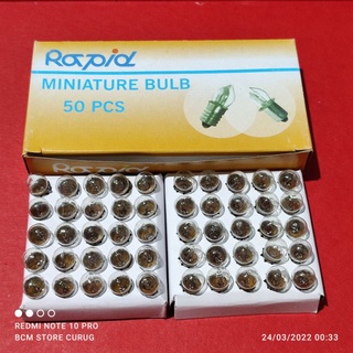 Set 10 Bóng Đèn Led E10 mini 2.5V