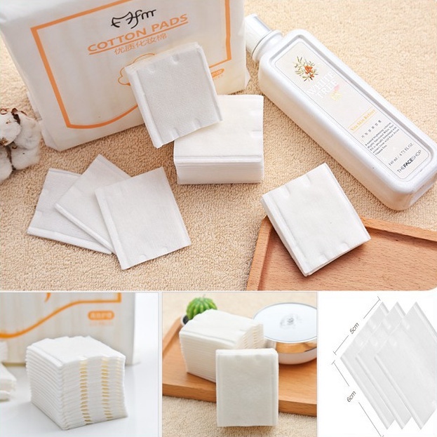 Bông tẩy trang 222 miếng Cotton pads mềm mịn - Bông tẩy trang 228 PCS siêu tiết kiệm (khosithuanthanh)