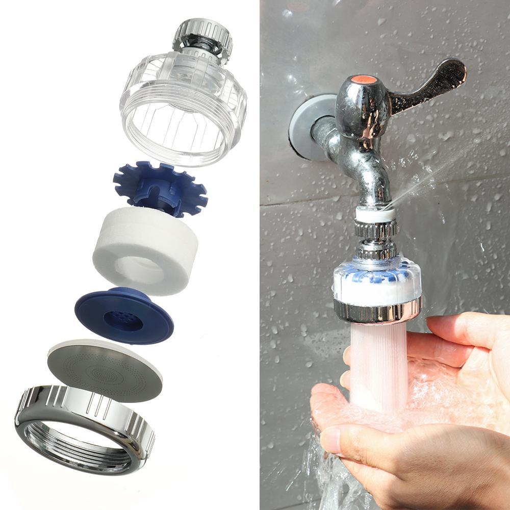 LAKAMIER Đầu Lọc Tiết Kiệm Nước Xoay 360 Độ