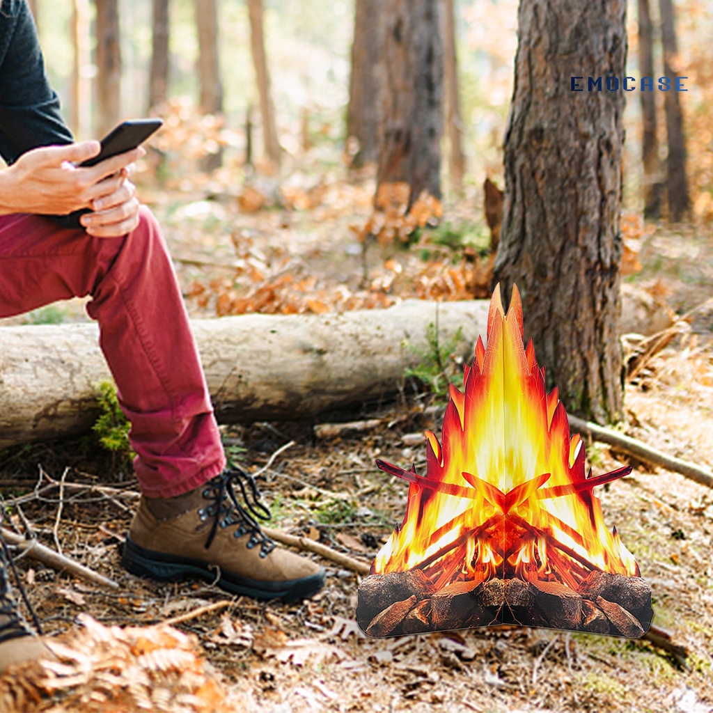 Mô Hình Lắp Ráp Ngọn Lửa Nhân Tạo 3D Trang Trí Nhà Cửa