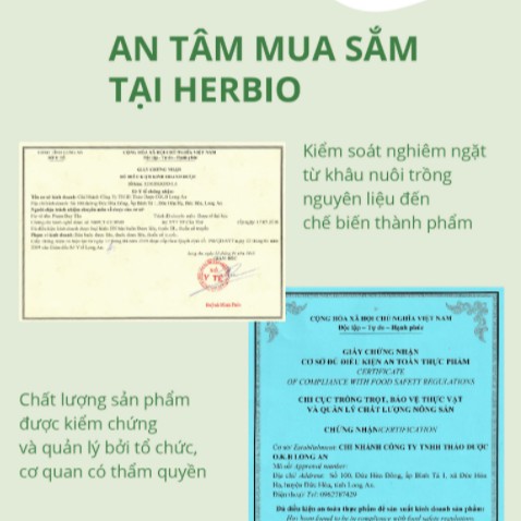 [LỐC 6 CHAI] Trà Giải Rượu Thảo Mộc Herbio Morning Relief - GIẢI RƯỢU, GIẢI ĐỘC GAN, LẤY LẠI NĂNG NƯỢNG