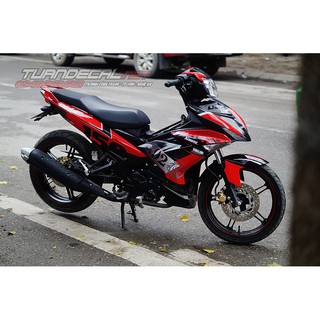 Tem Trùm Exciter 150 Duke Đỏ đen