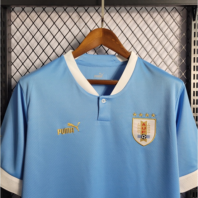 Áo Thun Số 22 / 23 Uruguay Sân Nhà Cho Người Hâm Mộ Bóng Đá S-XXL