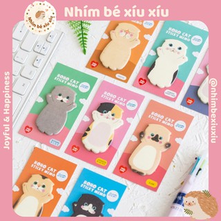 Tập giấy note hình các loại mèo dễ thương (30 trang)