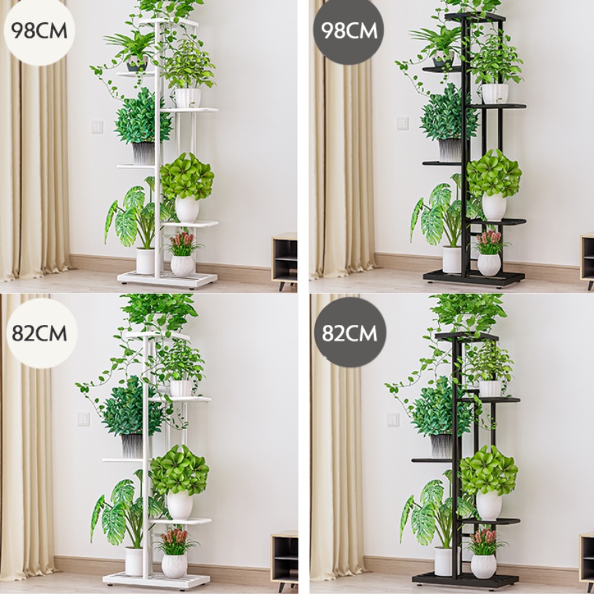 Kệ sắt để chậu hoa, cây cảnh, giá để cây cảnh trong nhà dáng đứng với vật liệu cao cấp trang trí nhà cửa
