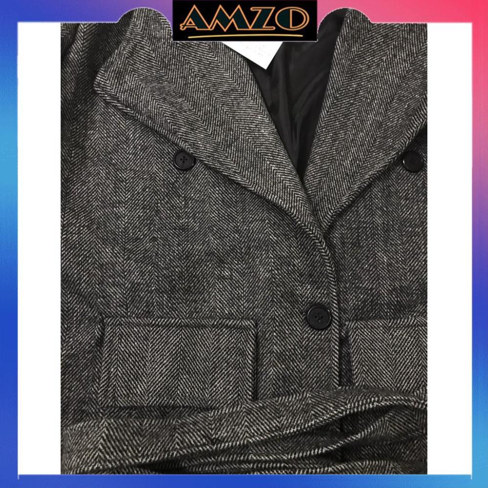 Áo Khoác Dạ Nữ 2 Lớp Cột Eo Phong Cách Hàn Quốc Trẻ Trung Thon Gọn Hàng Quảng Châu Cao Cấp. | BigBuy360 - bigbuy360.vn