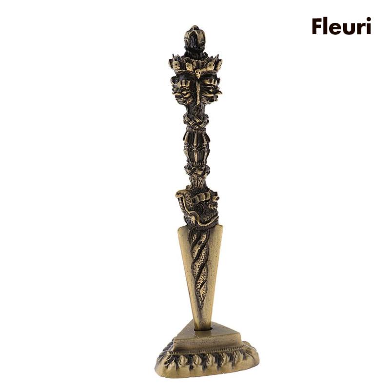 Bùa Hộ Mệnh Đồng Tây Tạng Dorje Vajra Amulet Phurba